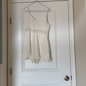 White romper